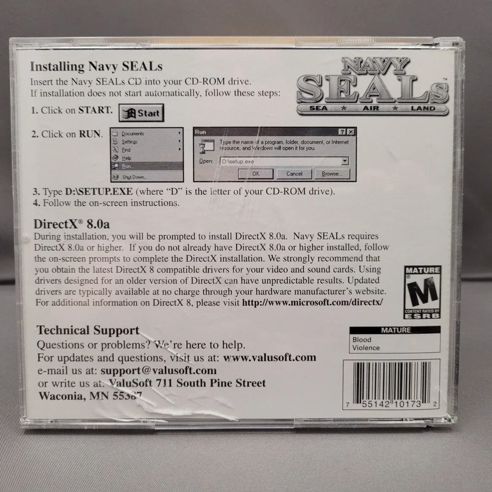 Navy SEALs by ValuSoft (PC CD-ROM, 2002)